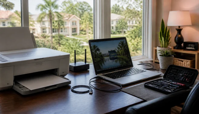 On-site computer repair in Westchase, FL near West Park Village