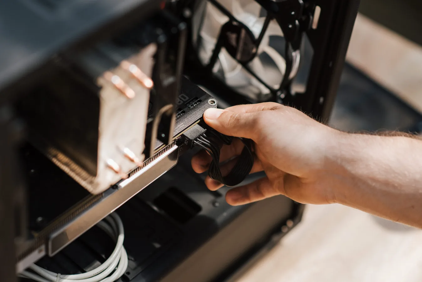 Desktop computer repair and internal hardware service